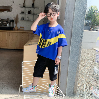 Conjunto de Verano para Niños Grandes - Playera y Pantalón Corto - Image 11