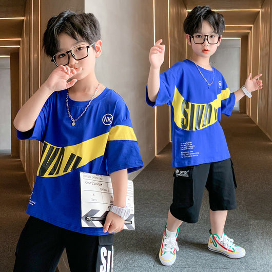 Conjunto de Verano para Niños Grandes - Playera y Pantalón Corto - Image 7