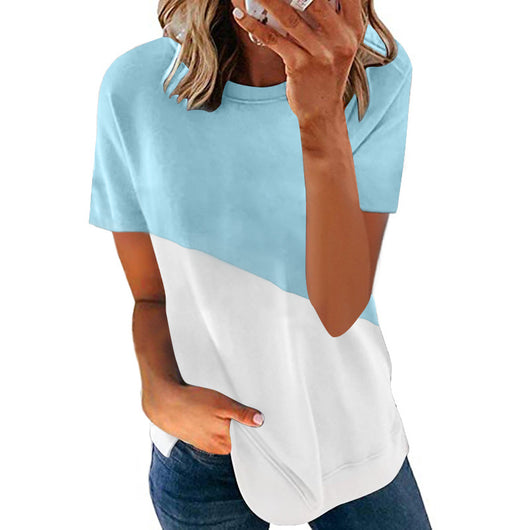 Playera Casual de Cuello Redondo Manga Corta para Mujer - Colección Verano - Image 4
