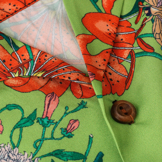 Camisa Unisex de Diseño Floral - Colección Parejas Moda Urbana - Image 2