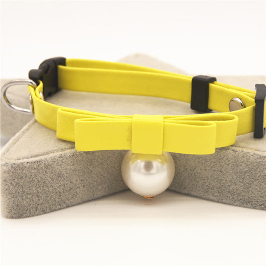 Collar Floral con Perlas Iridiscentes de Siete Colores para Gatos y Perros - Image 12