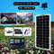 Panel Solar Portátil para Vehículos - Cargador de Batería Monocristalino