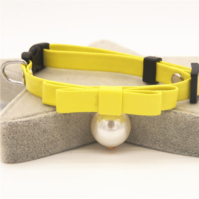 Collar Floral con Perlas Iridiscentes de Siete Colores para Gatos y Perros - Image 7