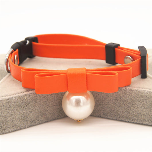 Collar Floral con Perlas Iridiscentes de Siete Colores para Gatos y Perros - Image 6
