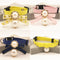 Collar Floral con Perlas Iridiscentes de Siete Colores para Gatos y Perros