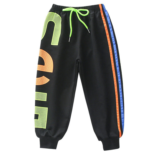 Pantalones Deportivos Niño Primavera Otoño Estilo Casual Moderno - Image 8