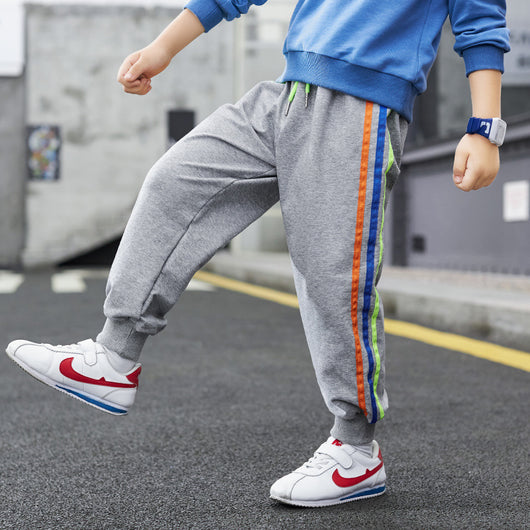 Pantalones Deportivos Niño Primavera Otoño Estilo Casual Moderno - Image 12