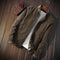 Chaqueta de Algodón para Hombre con Cuello Mao - Diseño Liso y Rayas Otoño Invierno