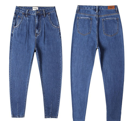 Pantalones Denim Sueltos Casuales para Mujer - Image 2