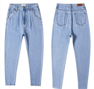 Pantalones Denim Sueltos Casuales para Mujer - Image 4
