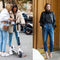 Pantalones Denim Sueltos Casuales para Mujer