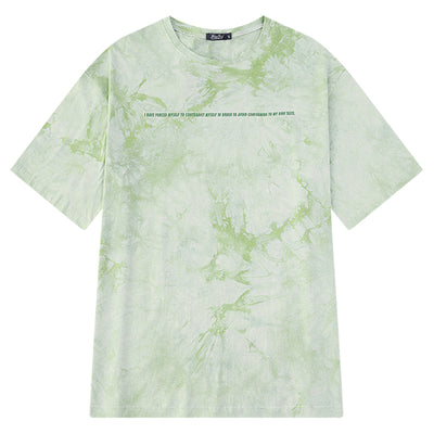 Playera Degradado Suelta para Hombre y Mujer - Manga Corta Efecto Difuminado - Image 3