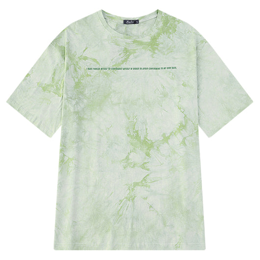 Playera Degradado Suelta para Hombre y Mujer - Manga Corta Efecto Difuminado - Image 3
