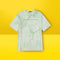 Men's and Women's Loose Gradient T-Shirt - Short Sleeve Faded Effect