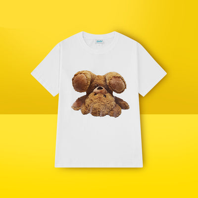 Playera Unisex con Diseño Oso Graffiti - Estilo Urbano para Hombre y Mujer