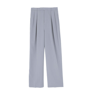 Pantalones Casuales Mujer Cintura Alta Estilo Coreano Pierna Recta - Image 10