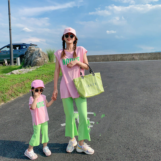 Conjunto Madre e Hijo Verano - Moda Fresca y Coordinada - Image 2