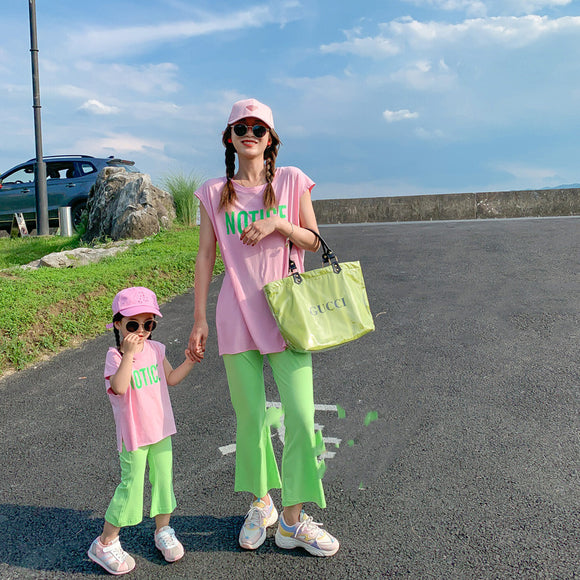Conjunto Madre e Hijo Verano - Moda Fresca y Coordinada