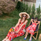 Conjunto de Ropa Coordinada para Madre e Hijo - Vacaciones de Verano en la Playa