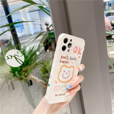 Funda iPhone 12 Desmontable con Diseño Sonriente Colorido - Image 18