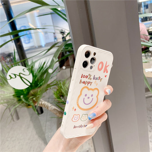 Funda iPhone 12 Desmontable con Diseño Sonriente Colorido - Image 7