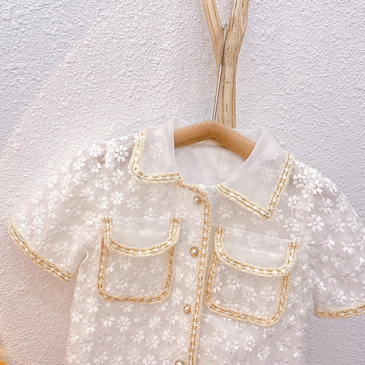 Conjunto de Blusa y Shorts Estilo Tong Xiaoxiang para Mujer - Image 7