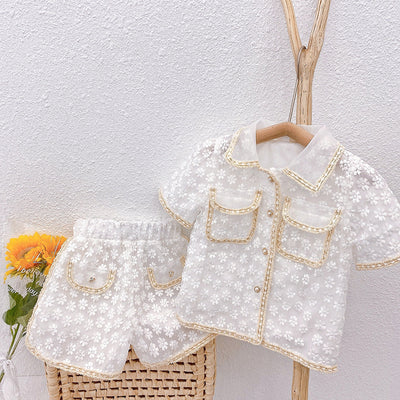Conjunto de Blusa y Shorts Estilo Tong Xiaoxiang para Mujer - Image 10
