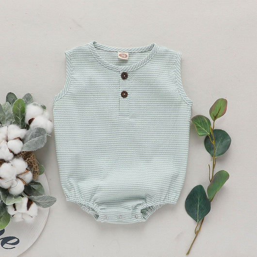 Pelele de Algodón y Lino para Bebé - Diseño Adorable y Cómodo - Image 4