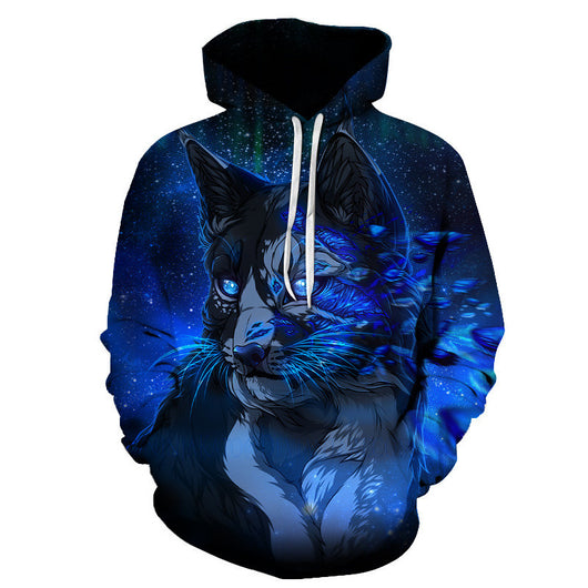 Sudadera con Capucha Estampado 3D para Parejas - Image 19