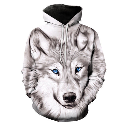 Sudadera con Capucha Estampado 3D para Parejas - Image 18