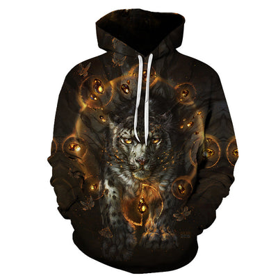 Sudadera con Capucha Estampado 3D para Parejas - Image 21