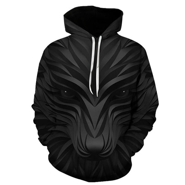 Sudadera con Capucha Estampado 3D para Parejas