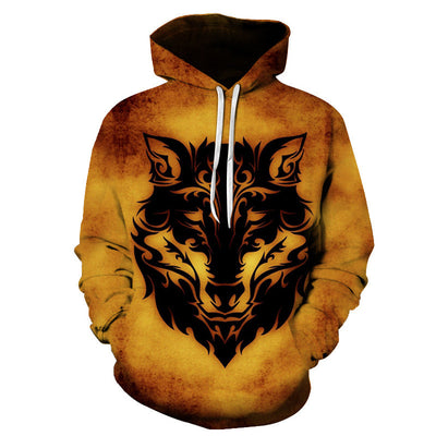 Sudadera con Capucha Estampado 3D para Parejas - Image 4
