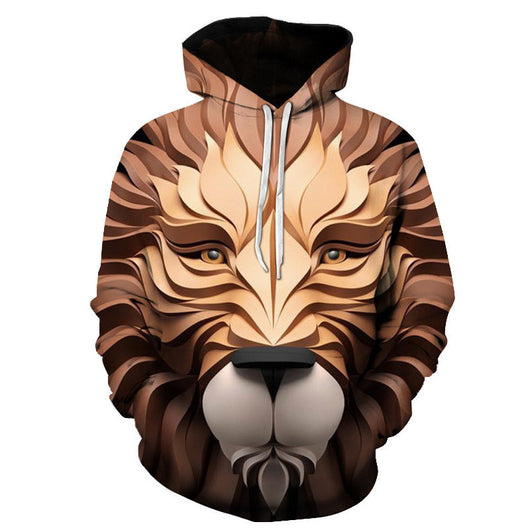 Sudadera con Capucha Estampado 3D para Parejas