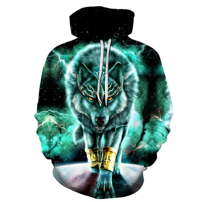 Sudadera con Capucha Estampado 3D para Parejas - Image 9