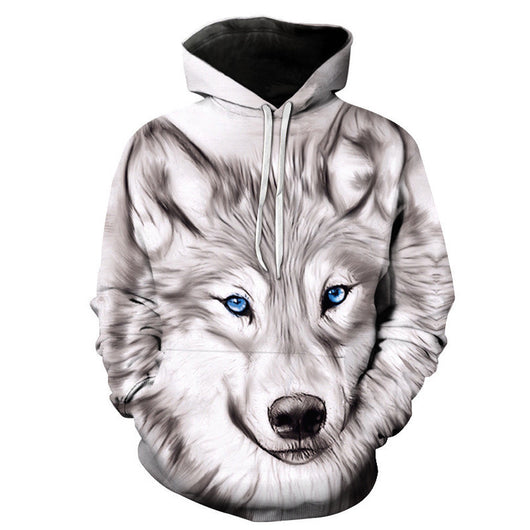 Sudadera con Capucha Estampado 3D para Parejas - Image 8