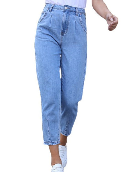 Pantalones Denim Sueltos Casuales para Mujer - Image 3