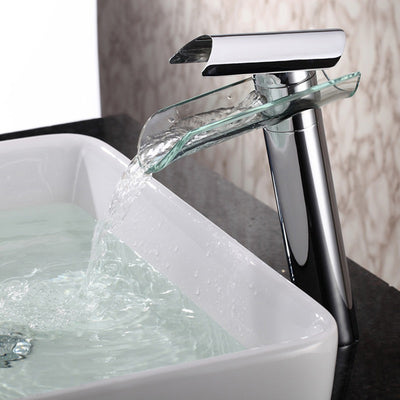 Grifo Monomando para Lavamanos con Agua Caliente y Fría - Image 5