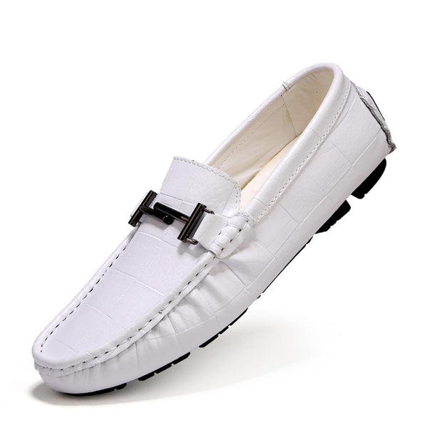 Mocasines Hombre Talla Grande - Zapatos Cómodos Tipo Pea Shoes