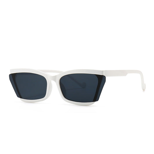Gafas de Sol Retro Moderno con Cristales Deslumbrantes - Image 8