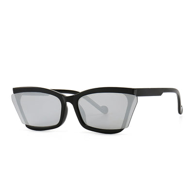 Gafas de Sol Retro Moderno con Cristales Deslumbrantes - Image 4
