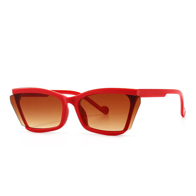 Gafas de Sol Retro Moderno con Cristales Deslumbrantes - Image 3