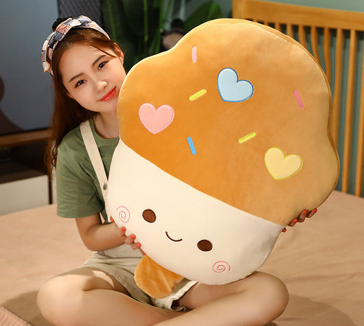 Almohada Peluche de Helado y Frutas - Juguete Suave para Decoración del Hogar - Image 8