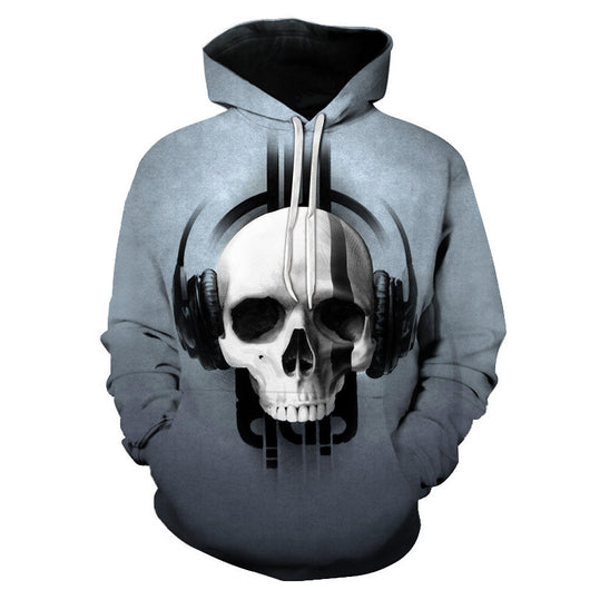 Sudadera con Capucha 3D Estampado Rock para Parejas - Image 15
