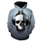 Sudadera con Capucha 3D Estampado Rock para Parejas