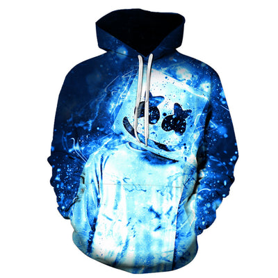 Sudadera con Capucha 3D Estampado Rock para Parejas - Image 5