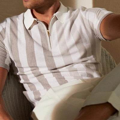 Polo con Cierre y Cuadros para Hombre - Image 6
