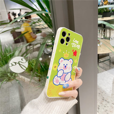 Funda iPhone 12 Desmontable con Diseño Sonriente Colorido - Image 10