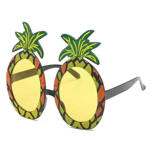Gafas de Sol Estilo Hawaiano Piña Tropical para Fiestas