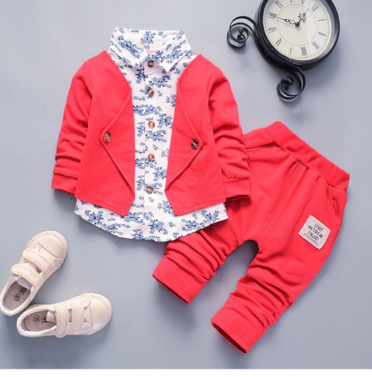 Traje Elegante de Manga Larga para Niños - Image 9